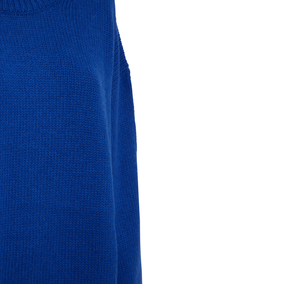 Maglia "Noor" in cashmere blu