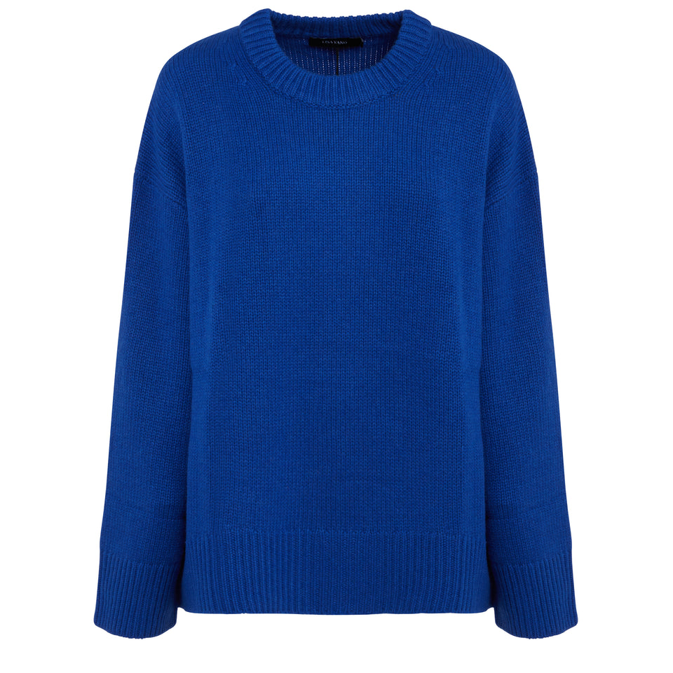 Maglia "Noor" in cashmere blu