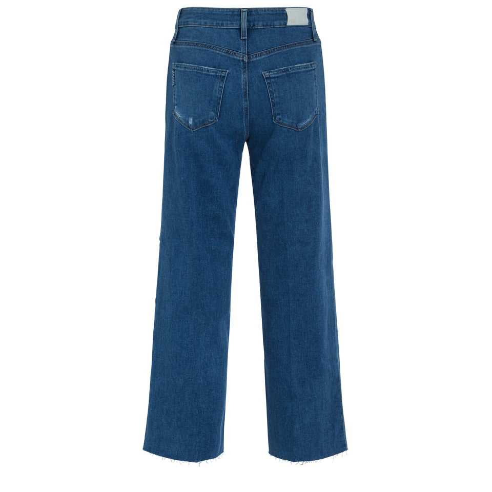Jeans "Anessa" in cotone blu