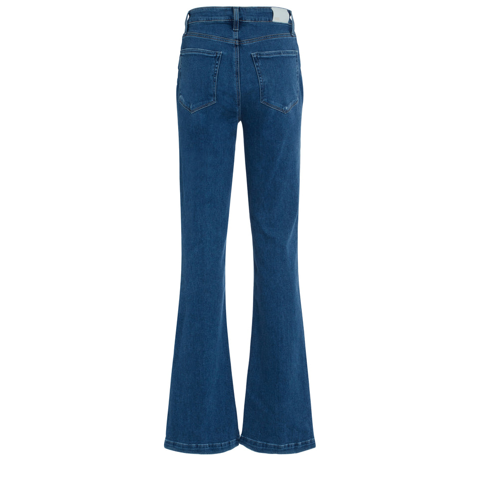 Blue cotton "Iconic" jeans