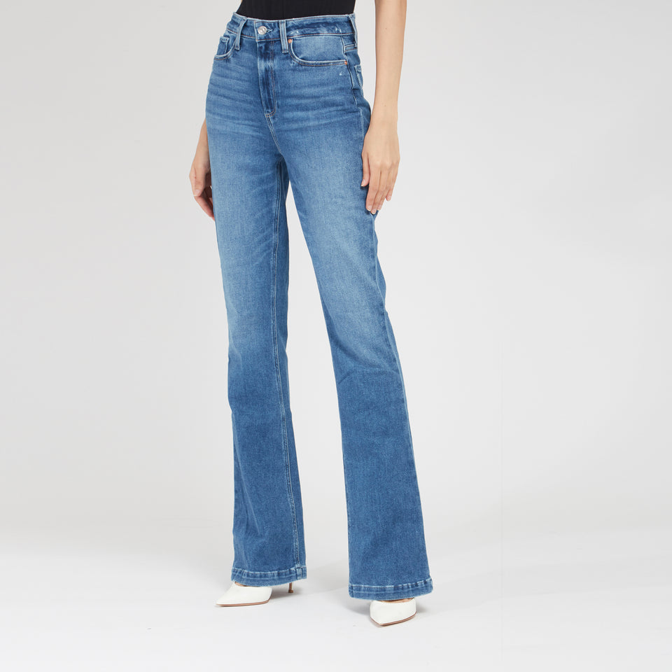 Jeans "Iconic" in cotone blu