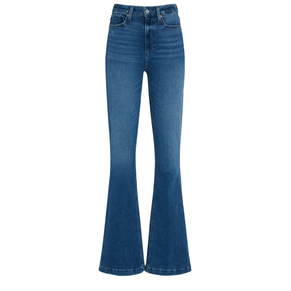 Blue cotton "Iconic" jeans