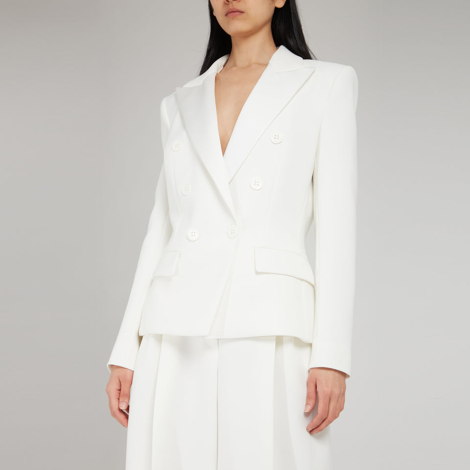 White wool jacket
