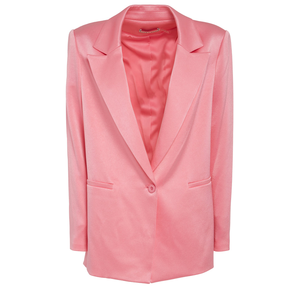 Pink fabric jacket