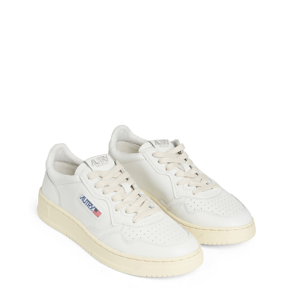 White leather ''Medalist Low'' sneakers