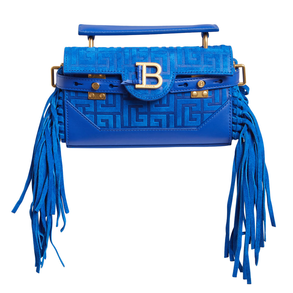 ''B-Buzz 19'' bag in blue suede