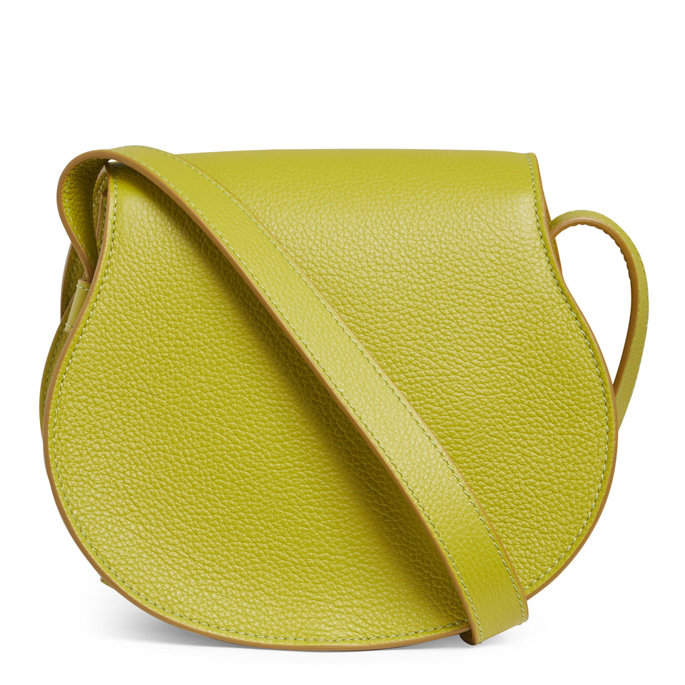 Green leather small ''Marcie'' bag