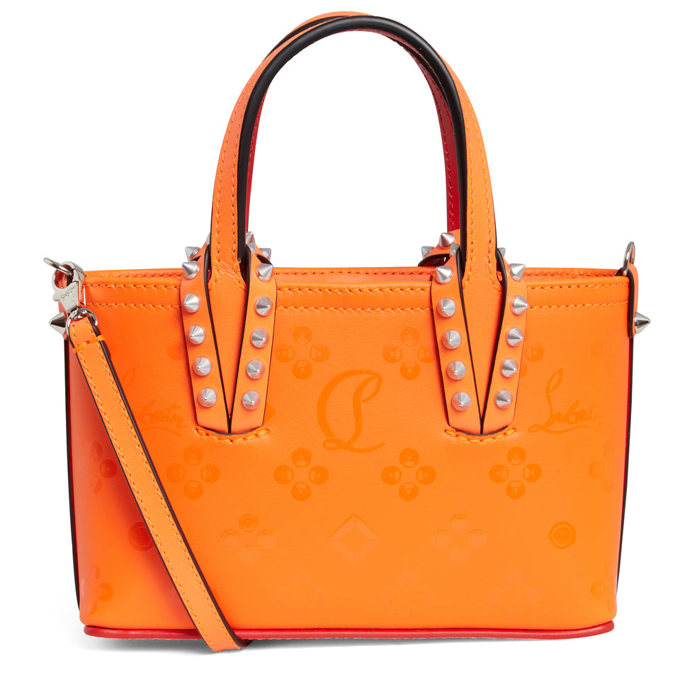 Bag "Cabata Nano" in orange leather