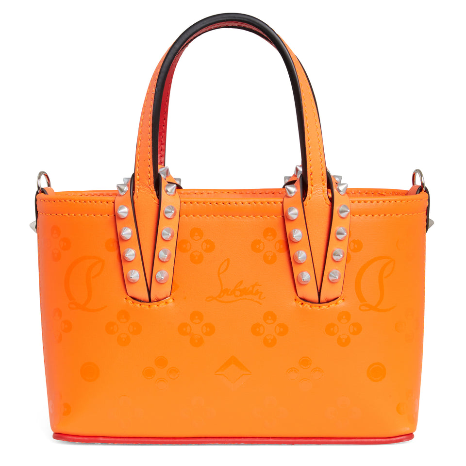 Bag "Cabata Nano" in orange leather