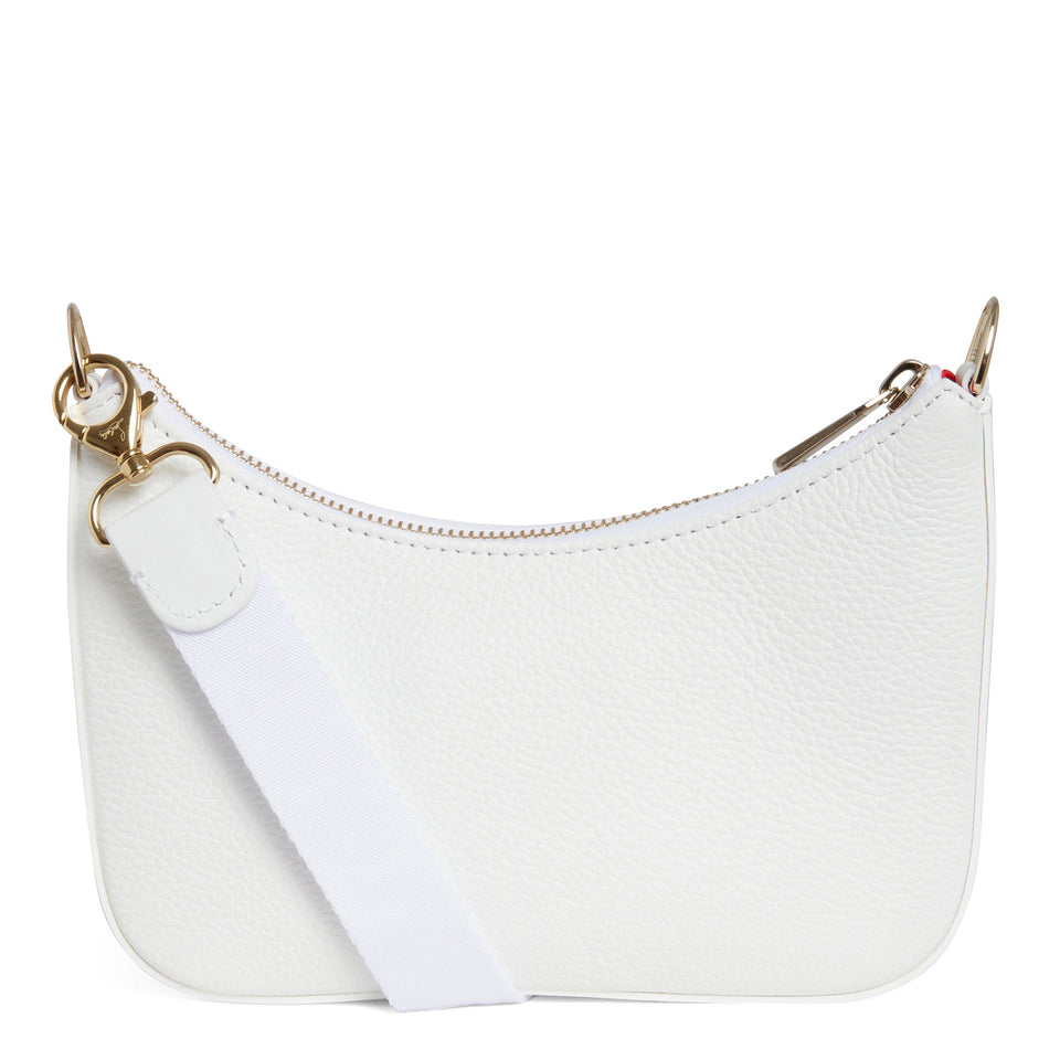 White leather ''Loubila Chain mini'' bag