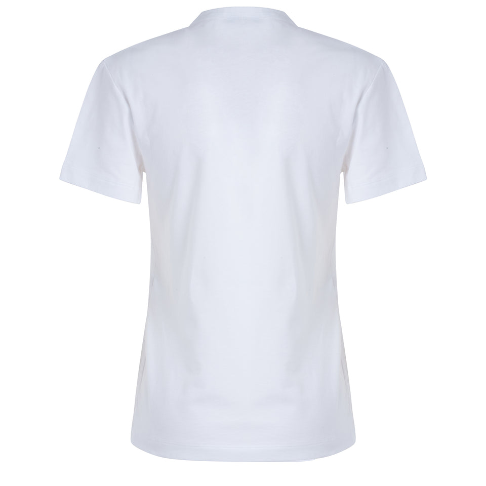 White cotton T Shirt