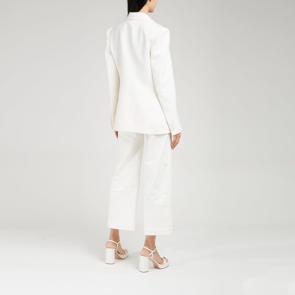 White wool ''Leiva'' blazer