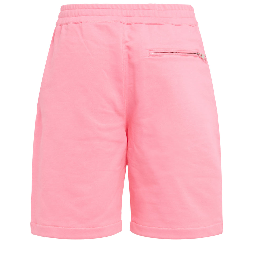 Pink cotton shorts