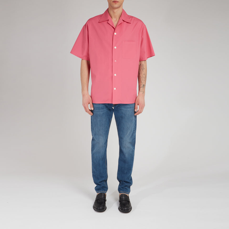 Pink cotton shirt