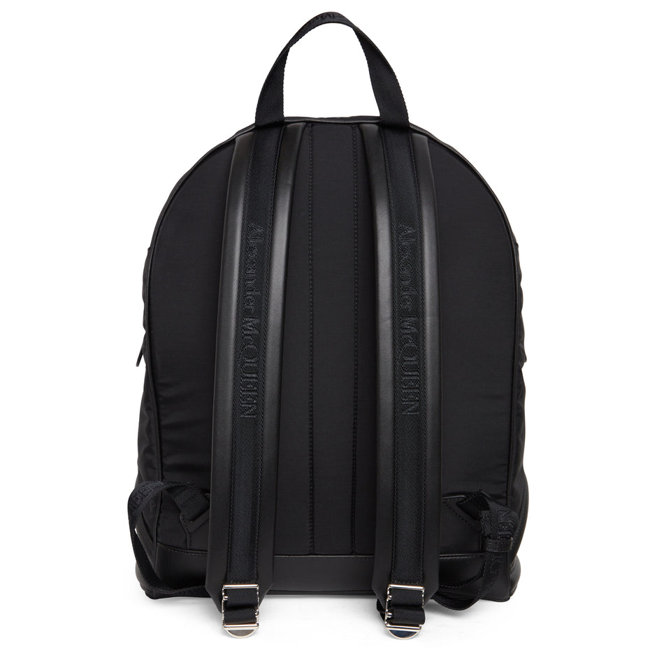Black nylon ''Harness'' backpack