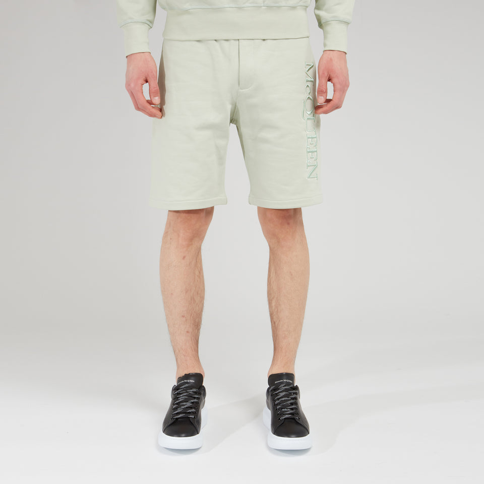 Shorts in cotone verdi