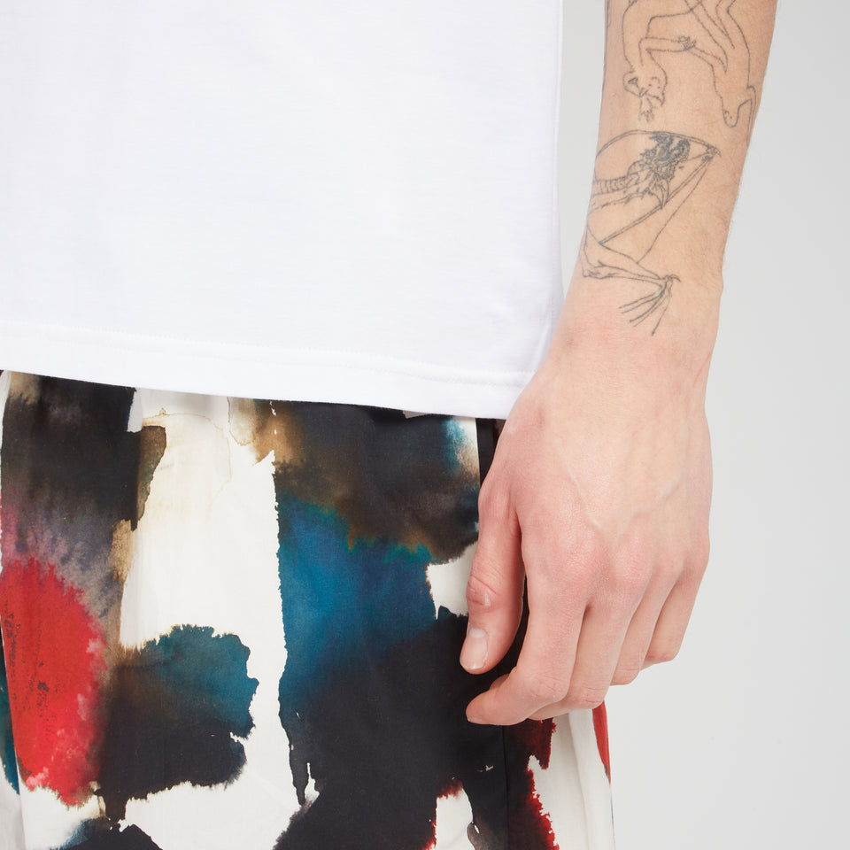 Multicolor cotton shorts