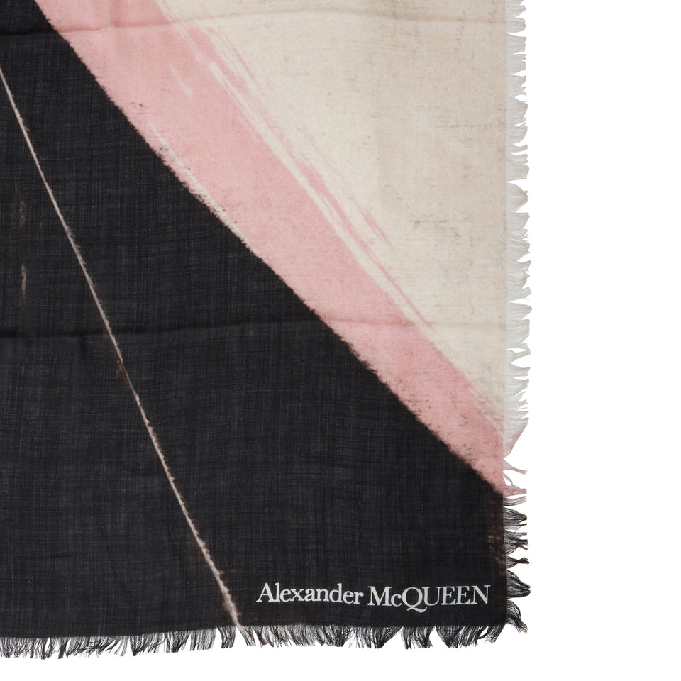 Multicolor cashmere shawl