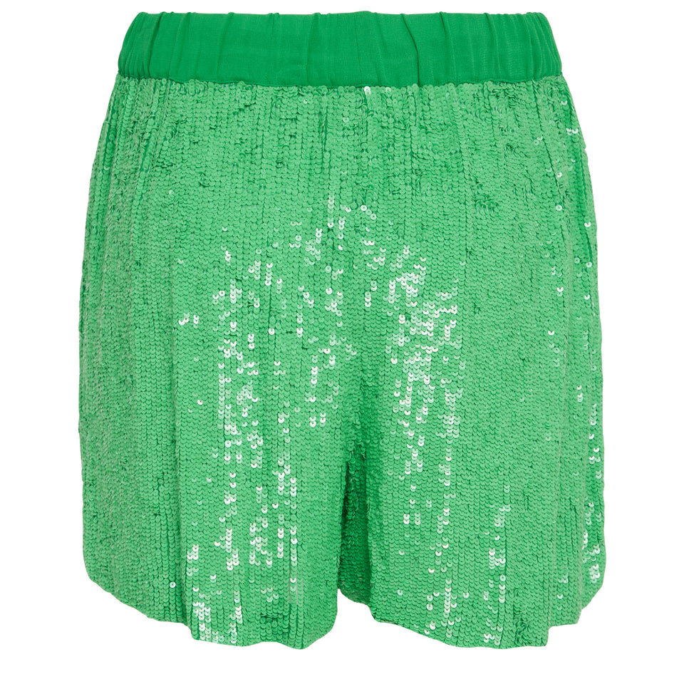 Shorts "Glare" in tessuto verdi