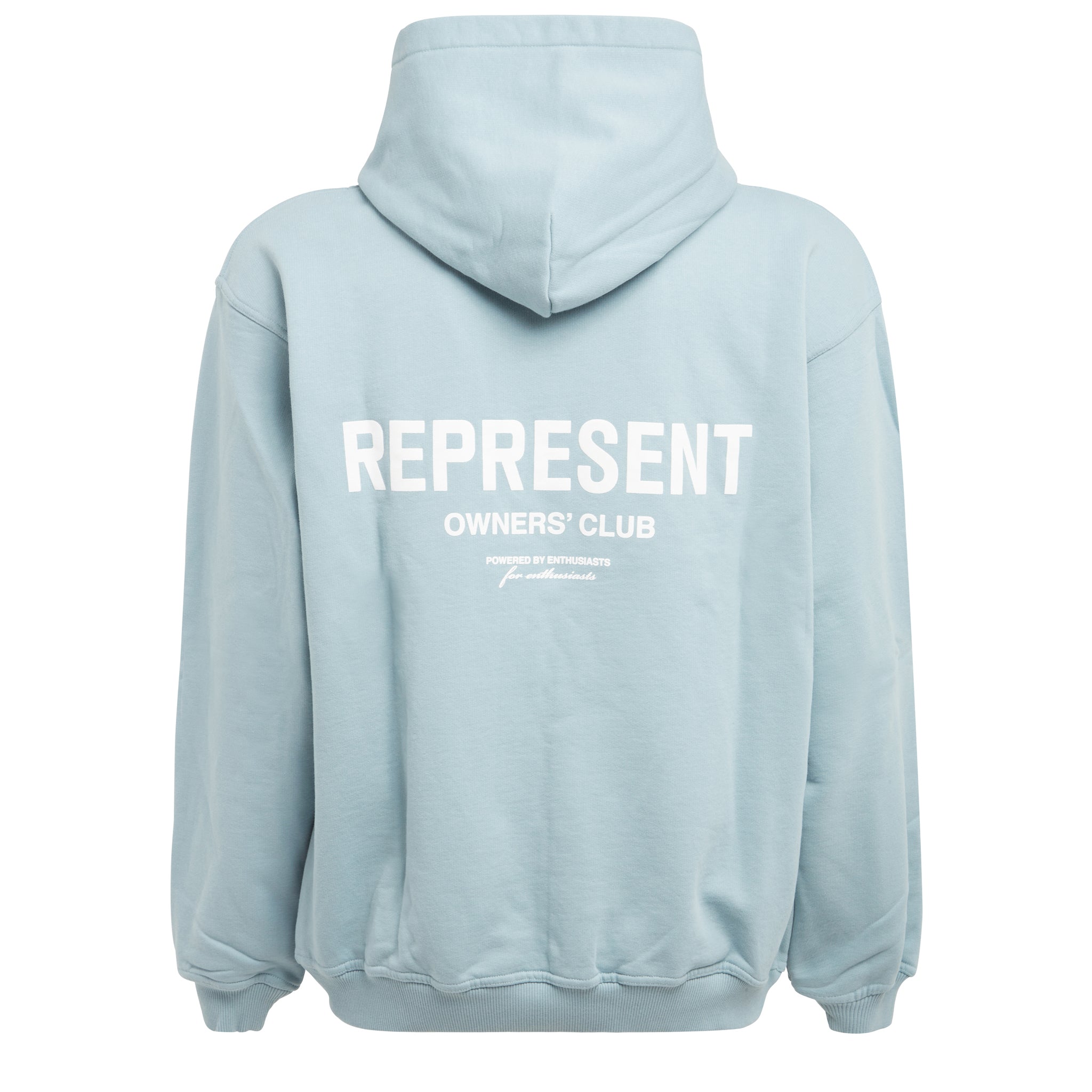 Represent Represent Owners Club logo-print Cotton Hoodie - Farfetch