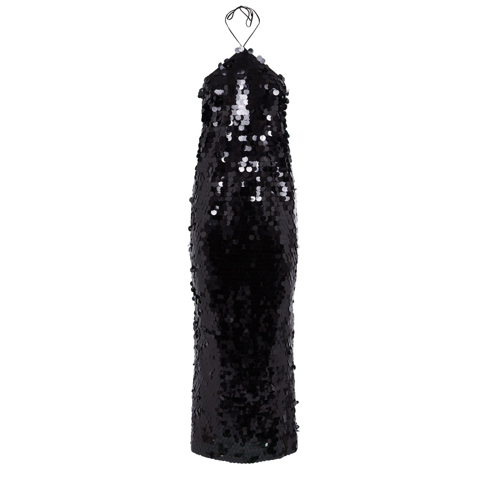 Black sequin "Nunni" dress