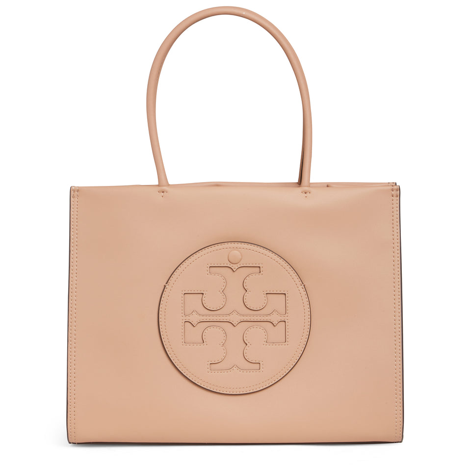 '''Eco Ella''' small pink leather shopping bag