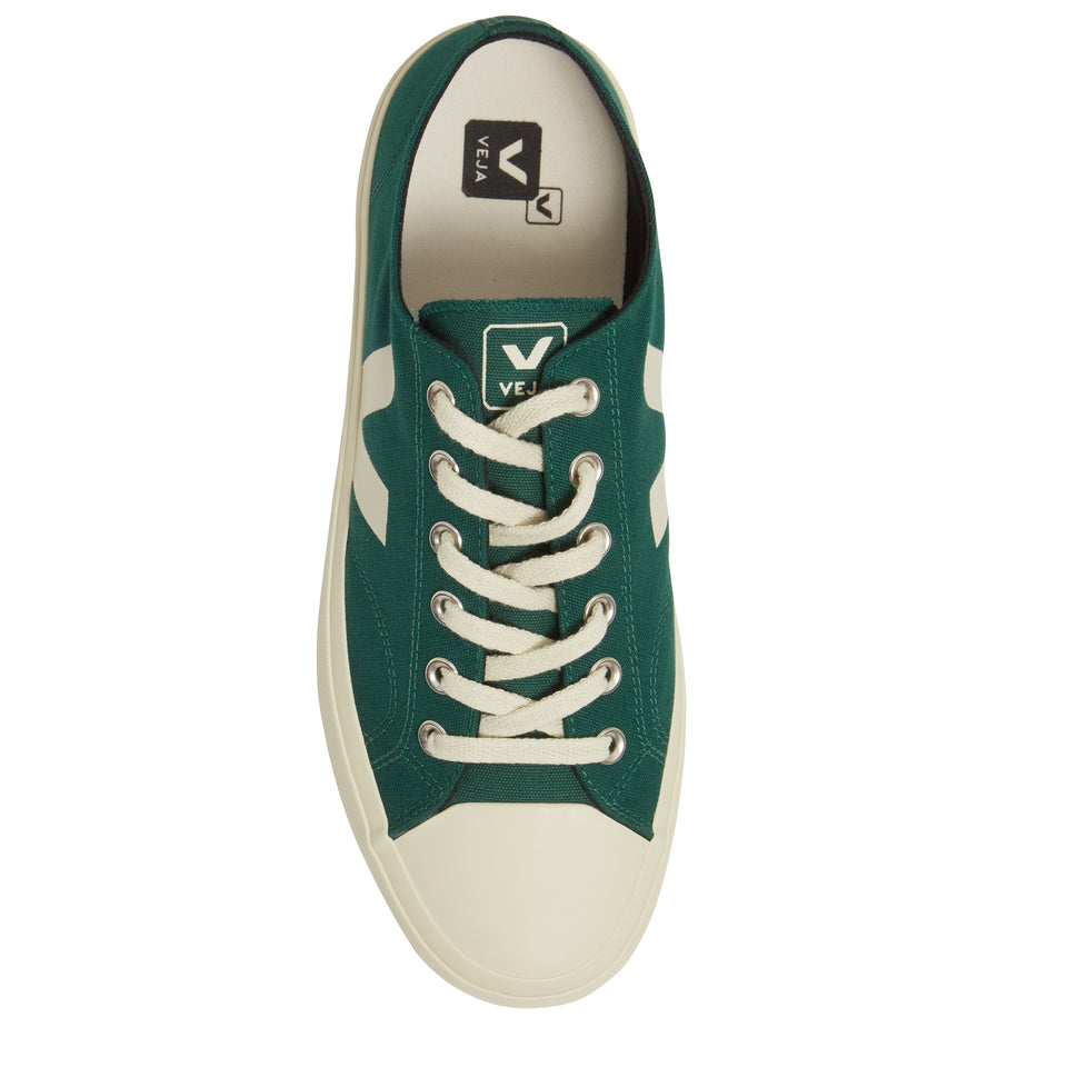 Sneakers ''Wata II Low'' in cotone verde