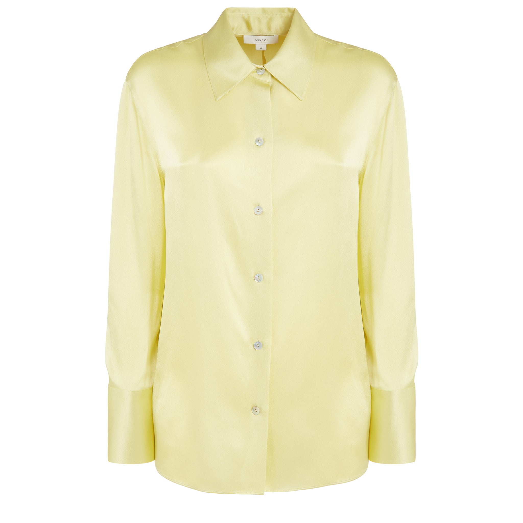 Louis Vuitton Silk shirt Yellow ref.861105 - Joli Closet