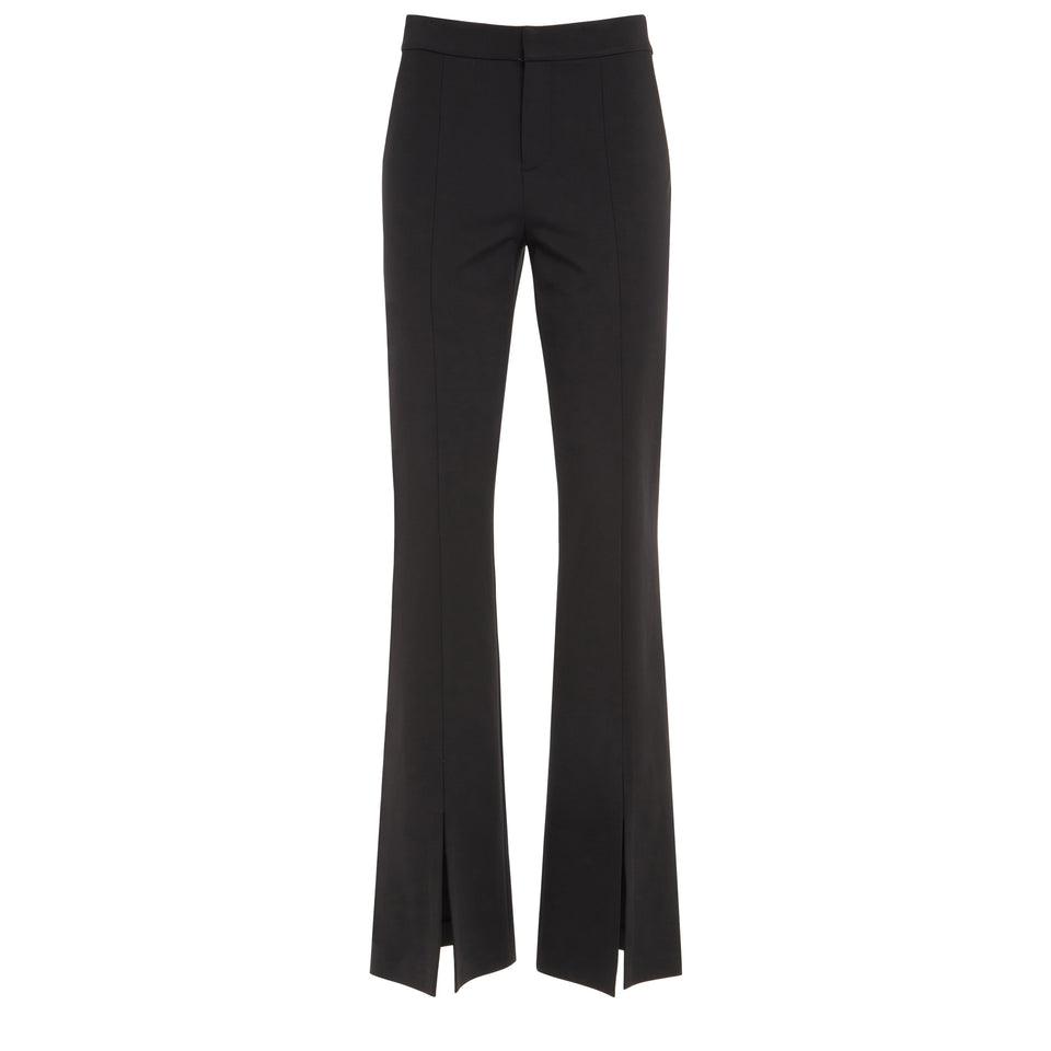 "Walker" trousers in black fabric