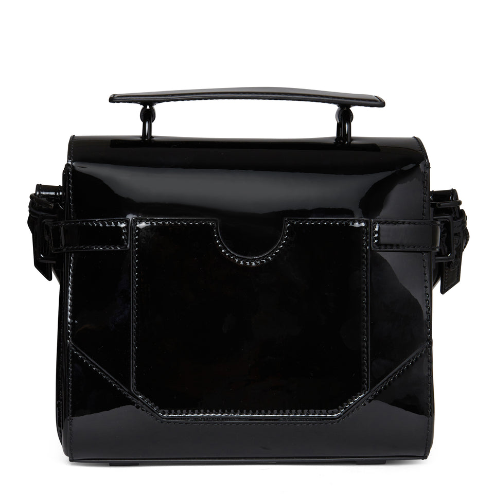 ''B-Buzz 23'' bag in black patent leather