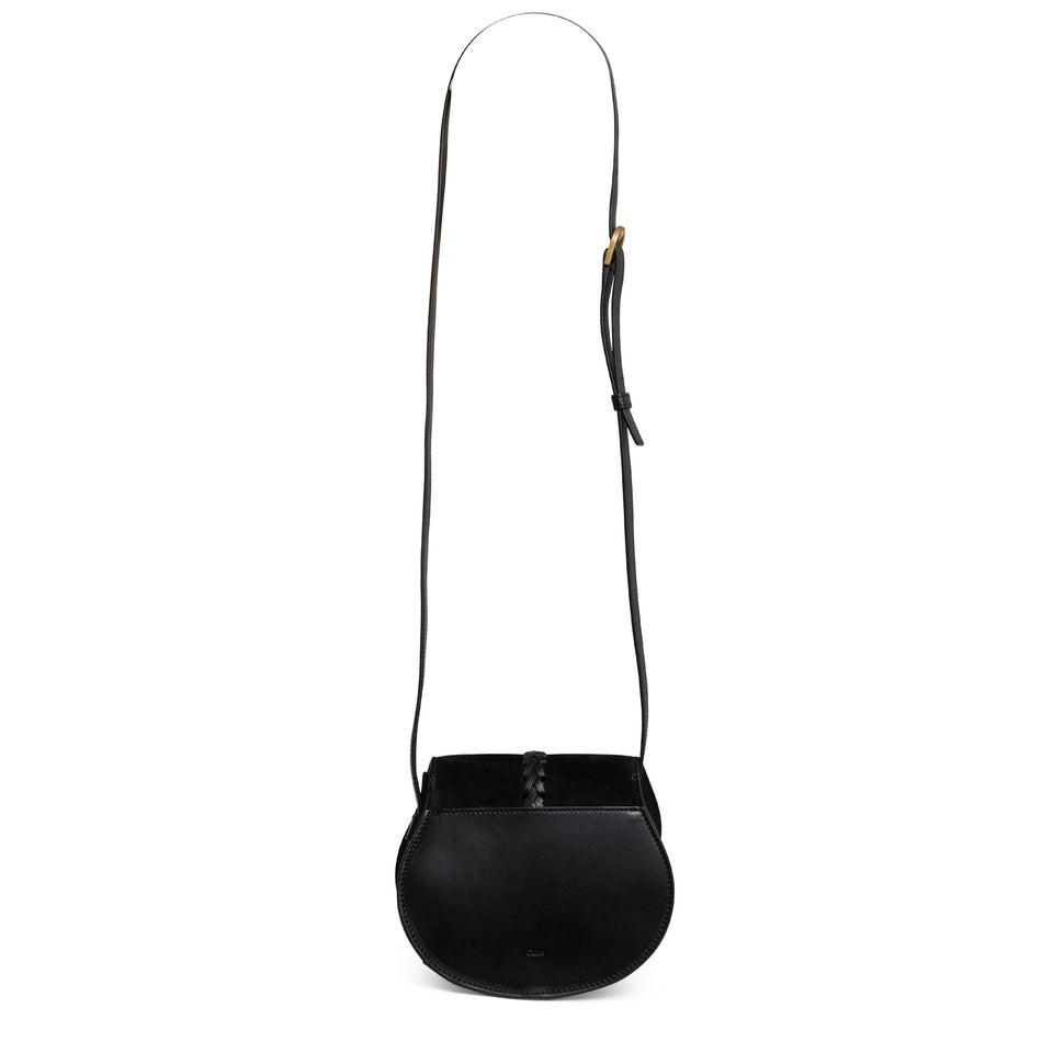 Small ''Marcie'' bag in black leather