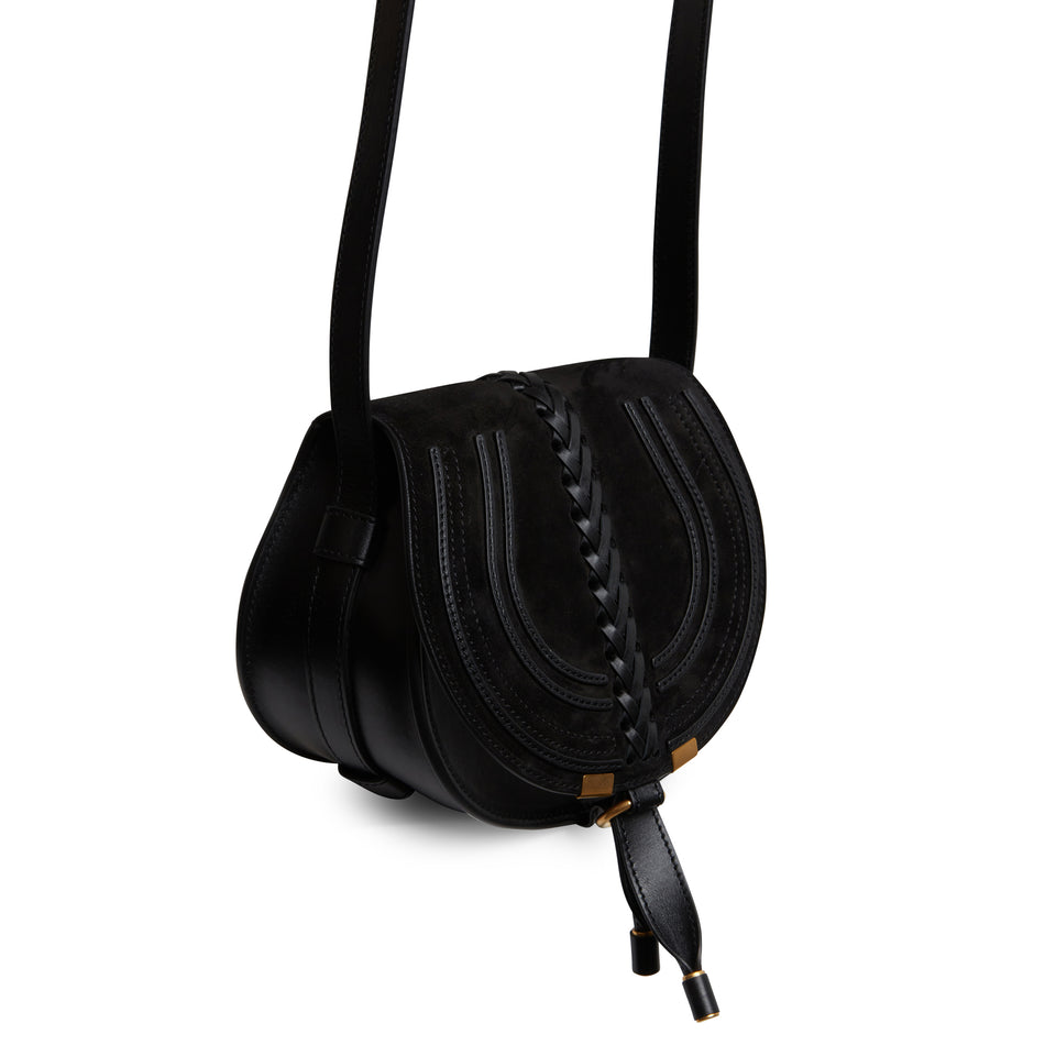 Small ''Marcie'' bag in black leather