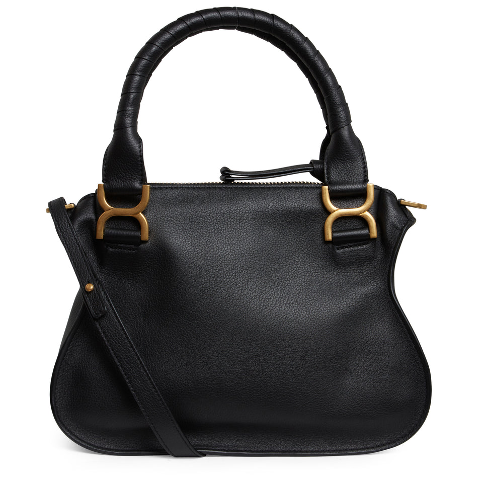 ''Marcie'' bag in black leather