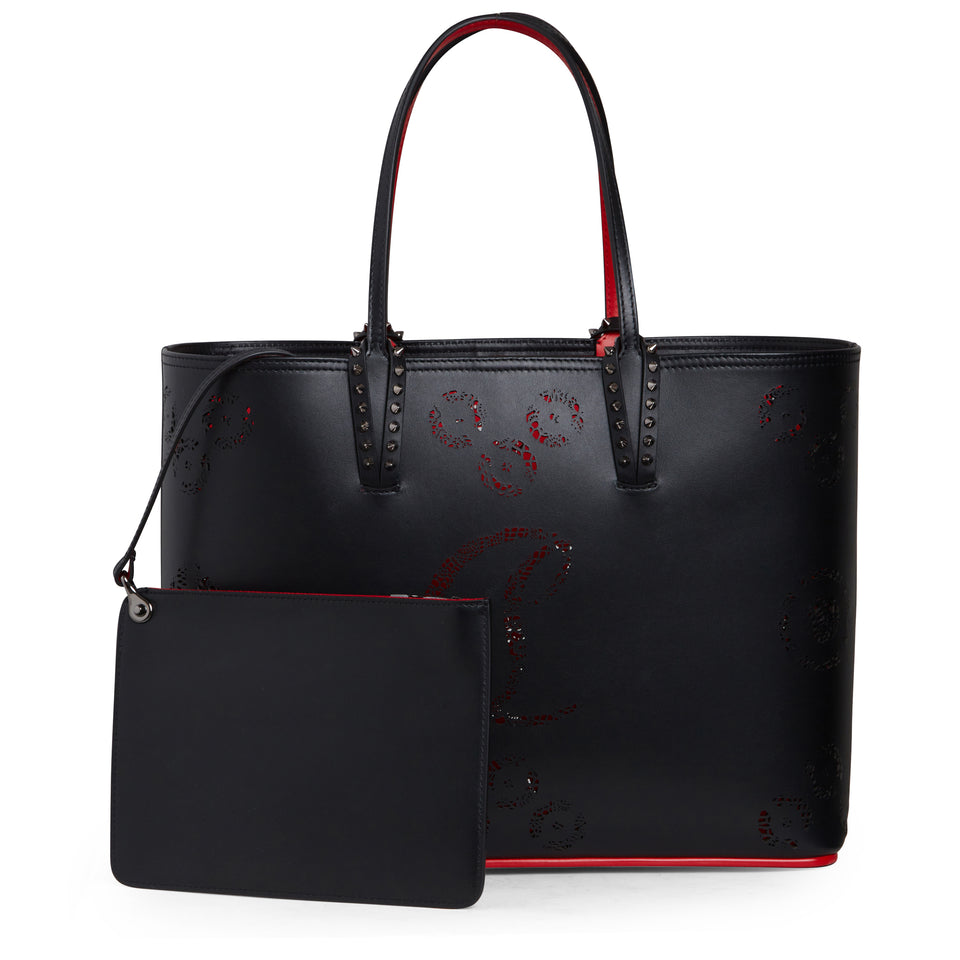 Bag "Cabata" in black leather