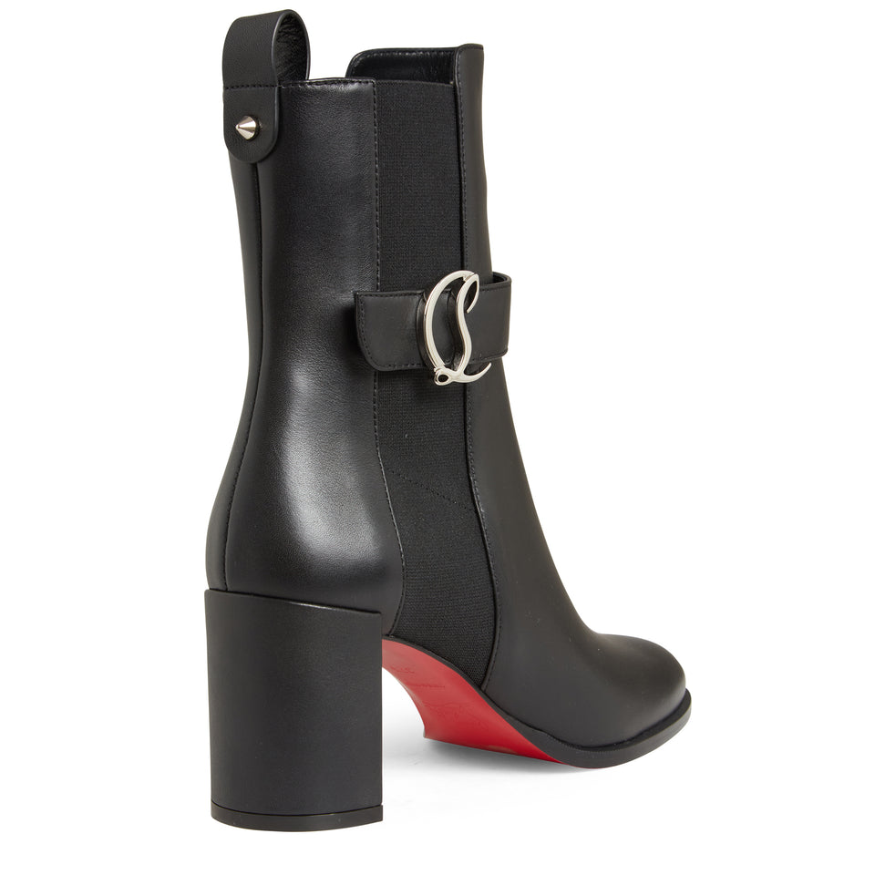 "Chelsea 70'' ankle boot in black leather