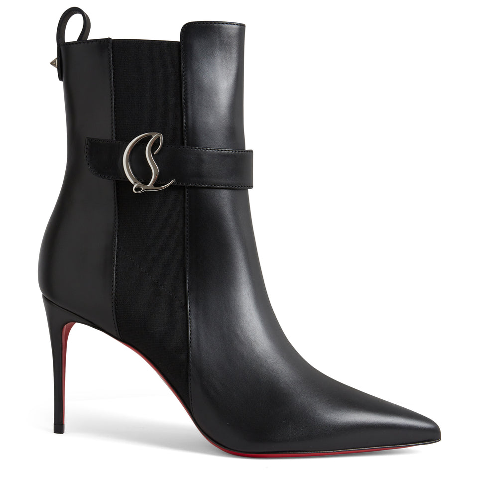 "So CL chelsea booty" ankle boot in black leather