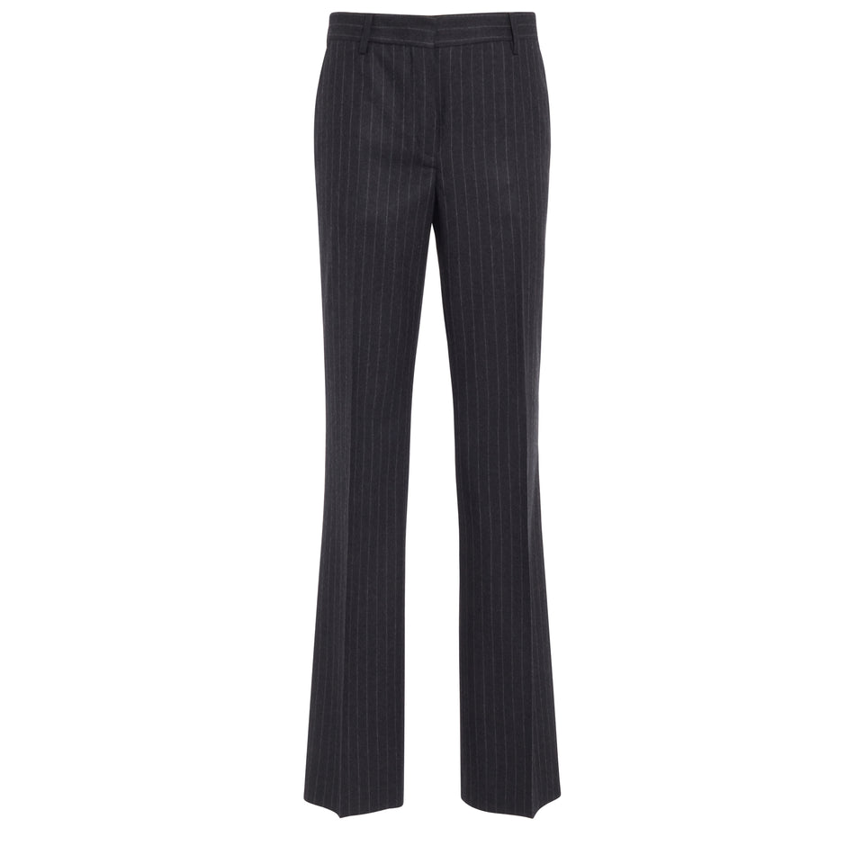 Pantalone "Parchia" in lana grigio