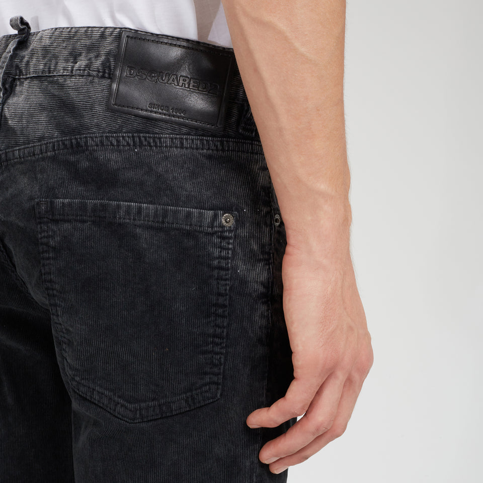 ''Cool Guy'' jeans in black fabric