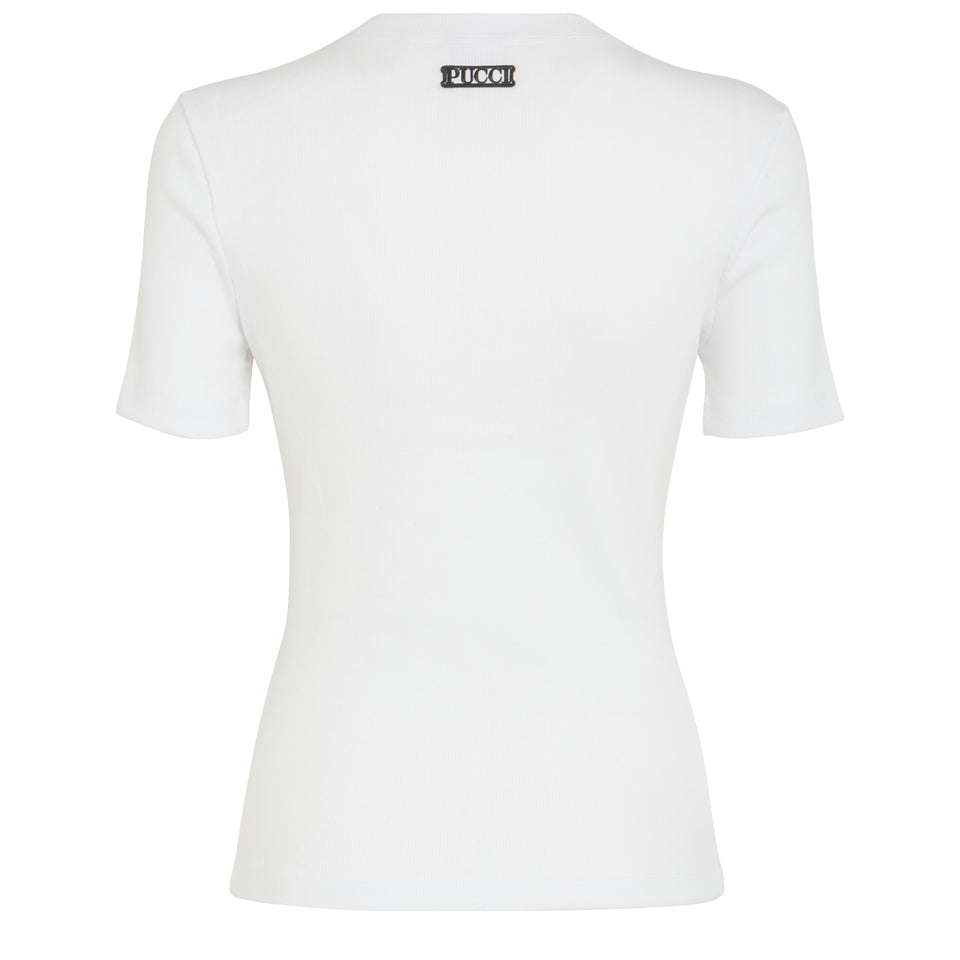 Emilio T-Shirt Tiger White