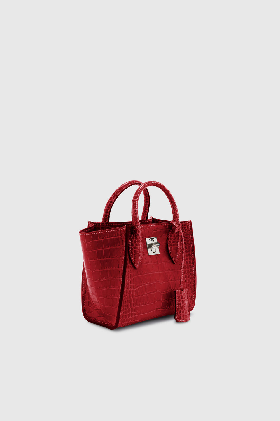 Mini ''Maggie'' bag in red leather