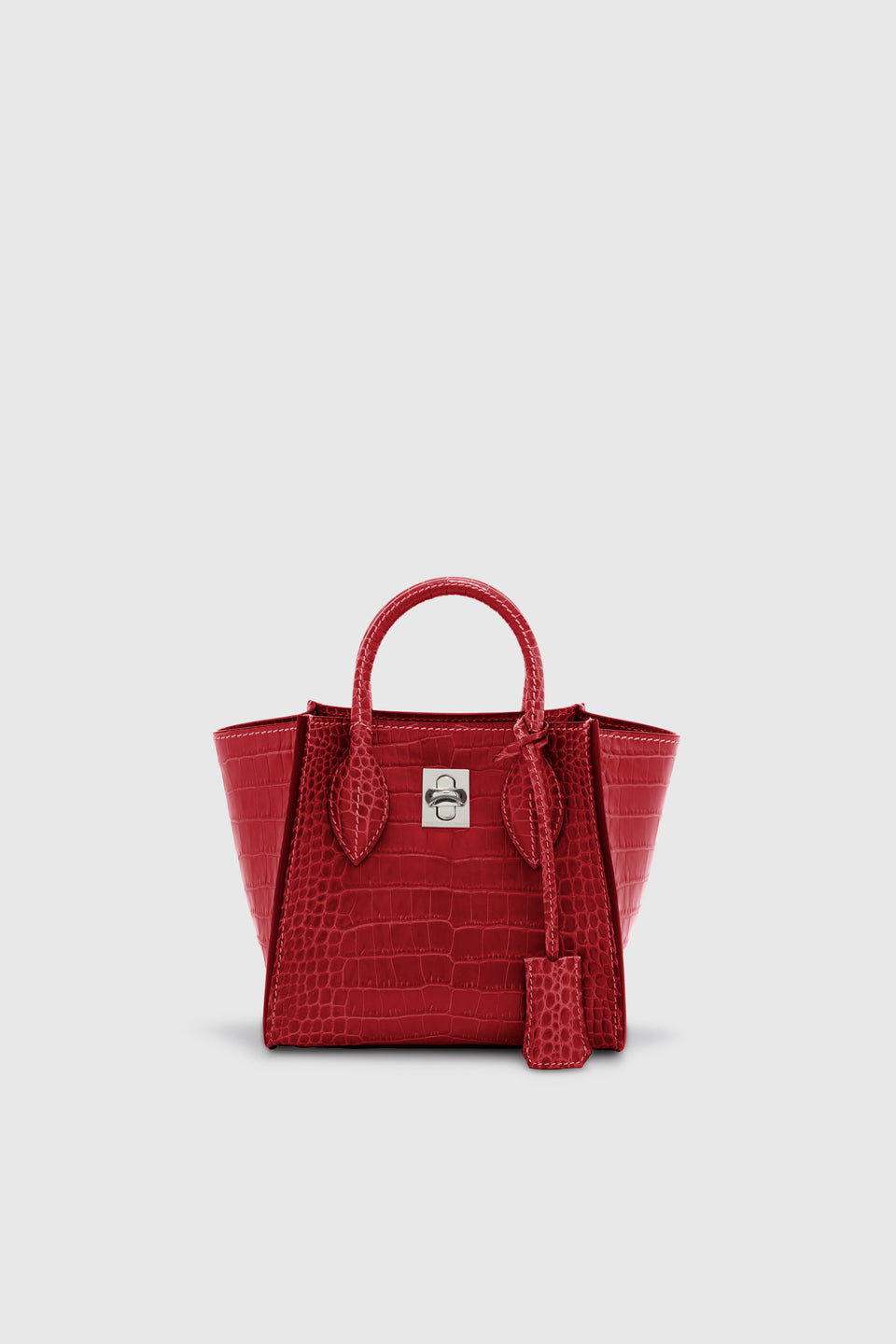 Mini ''Maggie'' bag in red leather