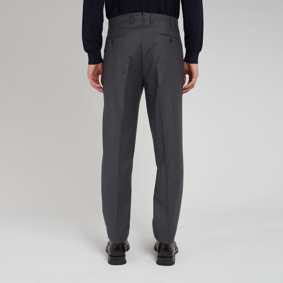 Pantalone in lana grigio