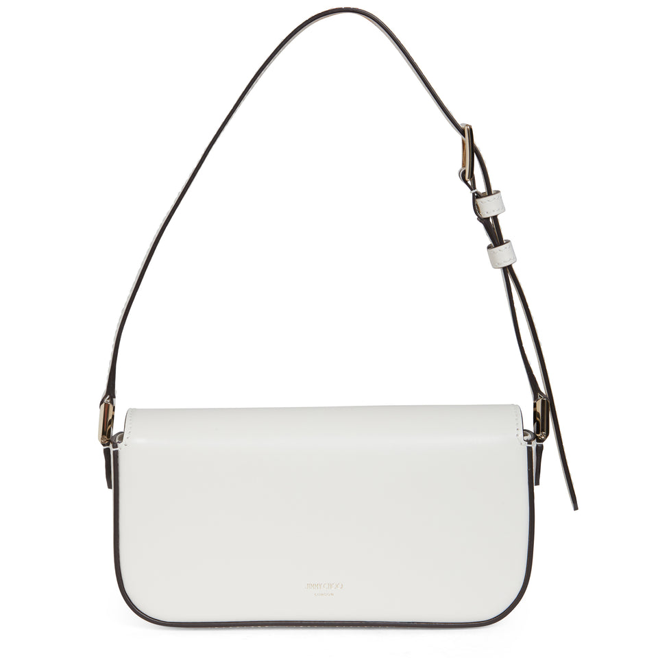 ''Mini Varenne'' bag in white leather