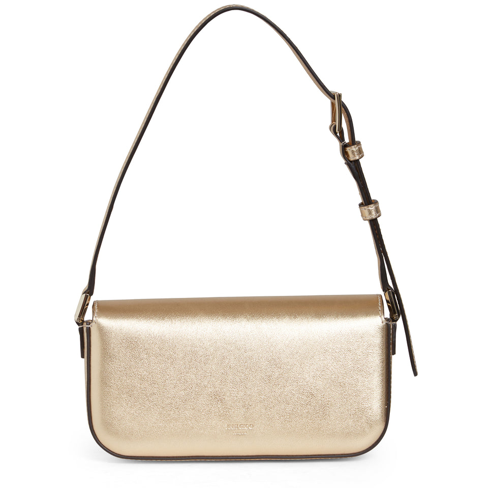''Mini Varenne'' bag in gold leather