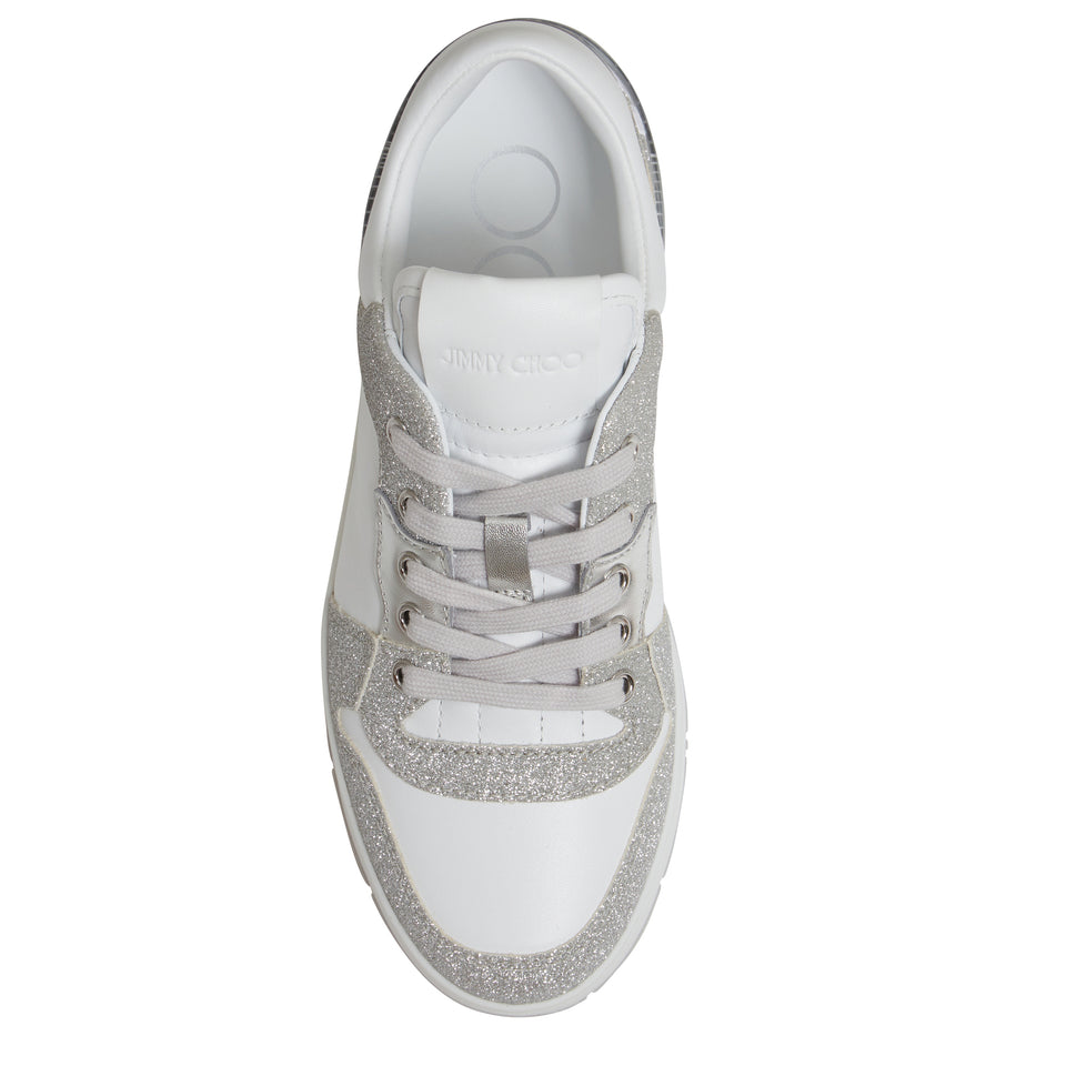 Sneakers ''Florent'' in pelle bianca