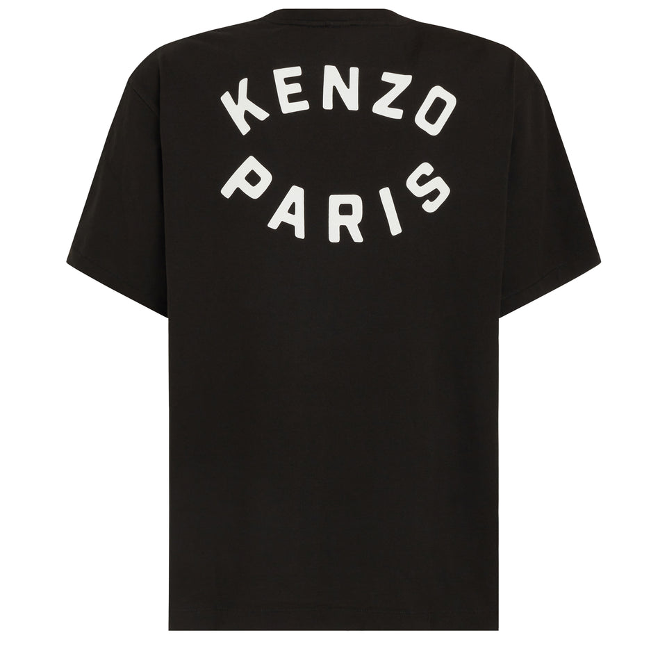T-shirt ''Kenzo Target'' in cotone nera