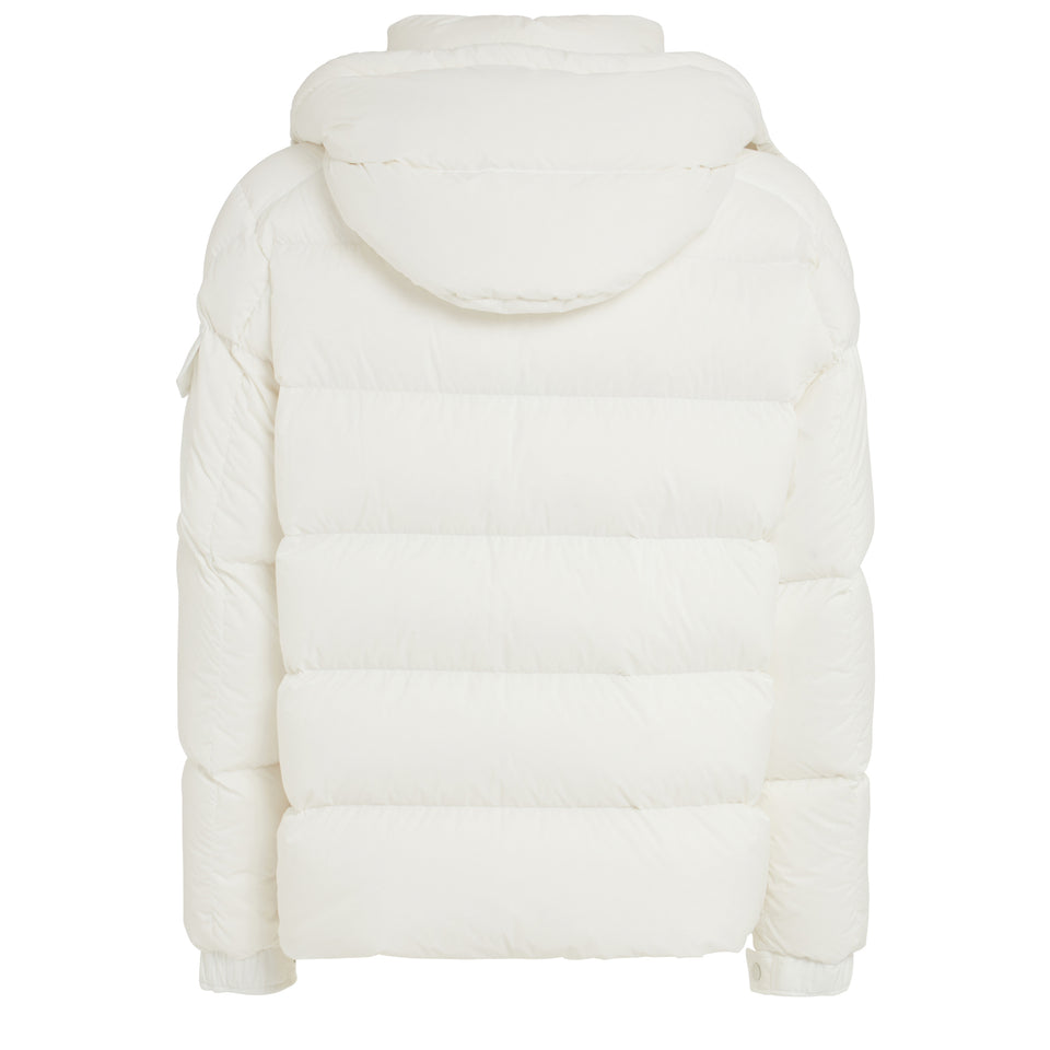 ''Vezere'' down jacket in white fabric