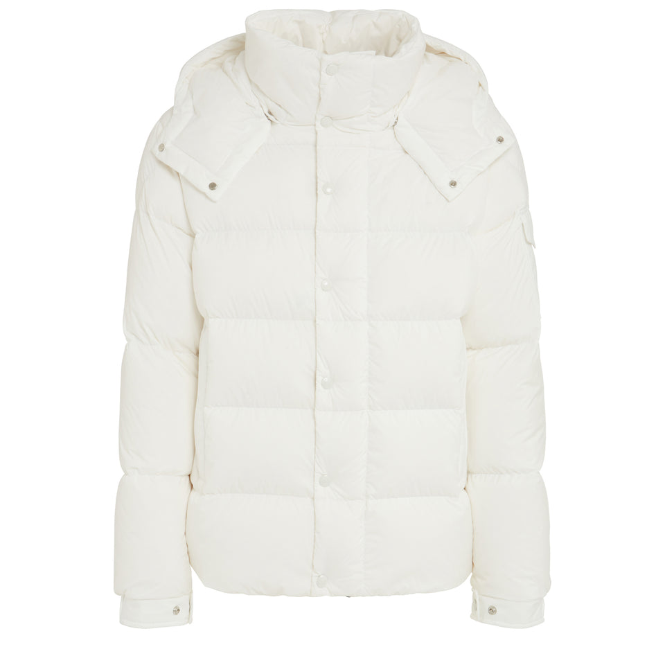 ''Vezere'' down jacket in white fabric