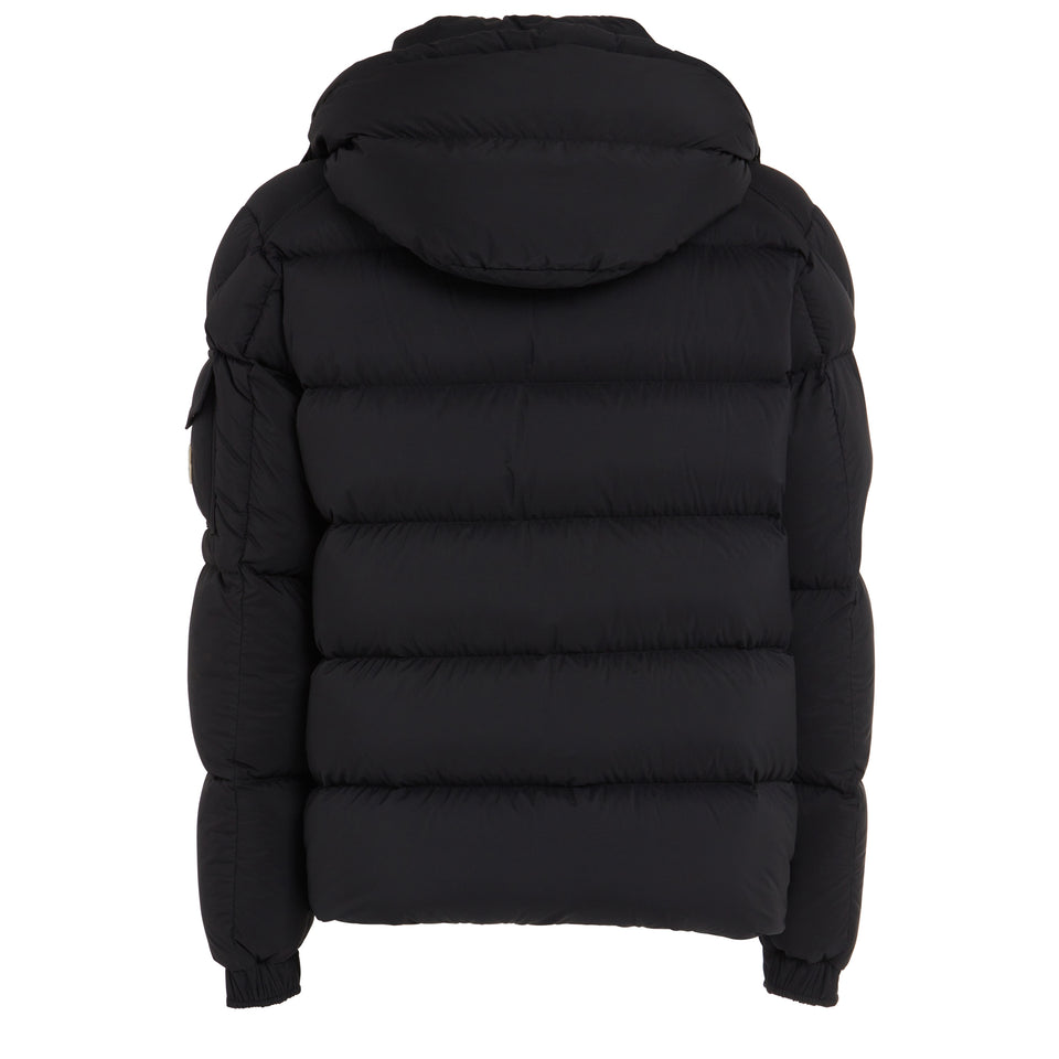 ''Vezere'' down jacket in black fabric