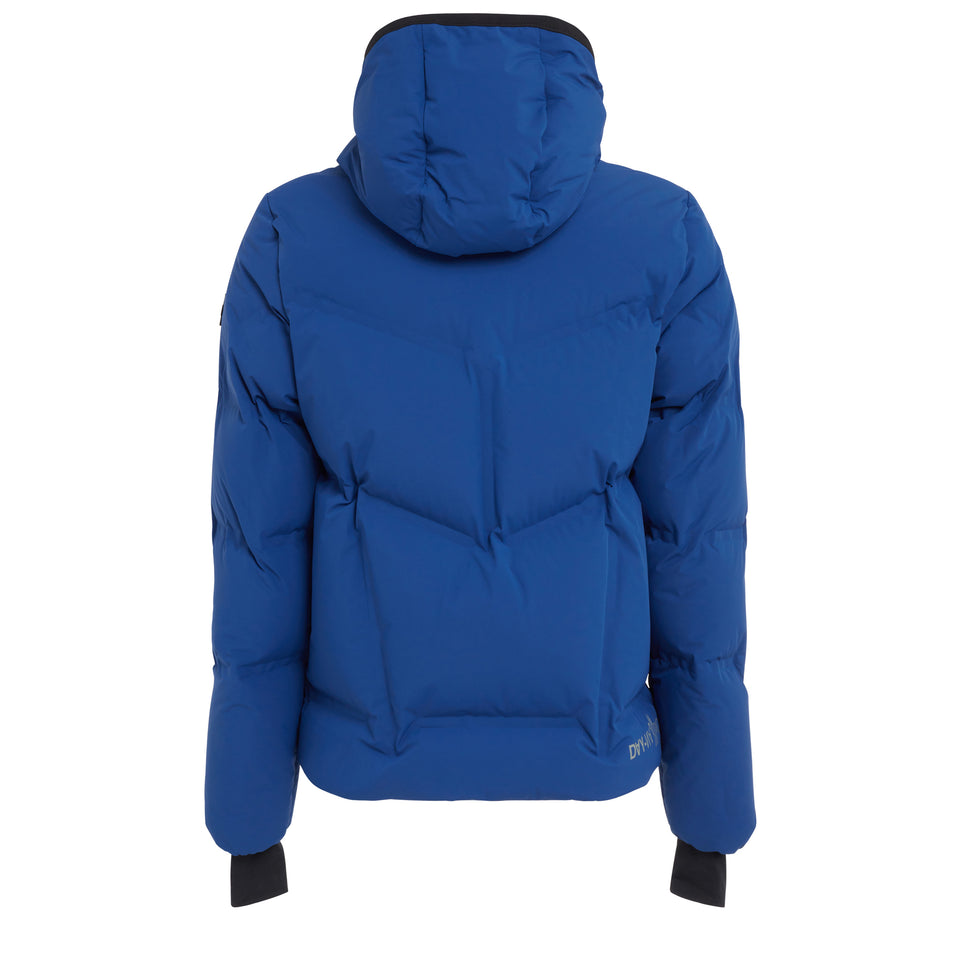 "Arcesaz" jacket in blue fabric